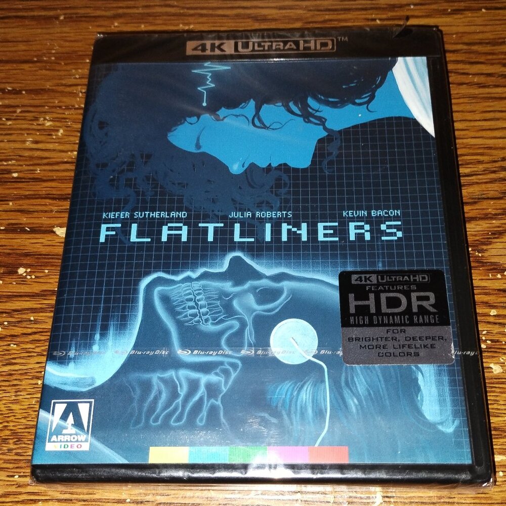 Flatliners  (4K Ultra HD, 2023) Kiefer Sutherland Julia Roberts